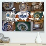 Hamburger Treppenspiralen (Premium, hochwertiger DIN A2 Wandkalender 2021, Kunstdruck in Hochglanz)