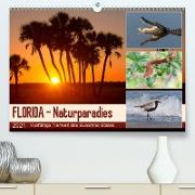 FLORIDA - Naturparadies (Premium, hochwertiger DIN A2 Wandkalender 2021, Kunstdruck in Hochglanz)