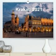 Krakau - die schönste Stadt Polens (Premium, hochwertiger DIN A2 Wandkalender 2021, Kunstdruck in Hochglanz)