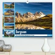 Tiroler Bergseen (Premium, hochwertiger DIN A2 Wandkalender 2021, Kunstdruck in Hochglanz)