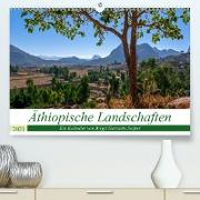 Äthiopische Landschaften (Premium, hochwertiger DIN A2 Wandkalender 2021, Kunstdruck in Hochglanz)