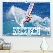 Windsurfen: Wasser, Gischt und Wellen - Edition Funsport (Premium, hochwertiger DIN A2 Wandkalender 2021, Kunstdruck in Hochglanz)