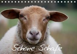 Schöne Schafe (Tischkalender 2021 DIN A5 quer)