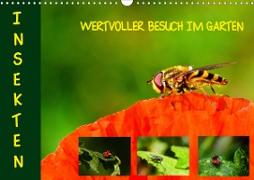 Insekten - wertvolle Gäste im Garten (Wandkalender 2021 DIN A3 quer)