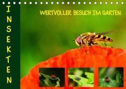 Insekten - wertvolle Gäste im Garten (Tischkalender 2021 DIN A5 quer)