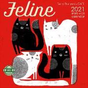 Feline 2021 Mini Calendar