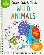 Color, Cut, and Fold: Wild Animals