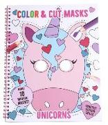 Color & Cut Masks: Unicorns: (origami for Kids, Art Books for Kids 4 - 8, Boys and Girls Coloring, Creativity and Fine Motor Skills)