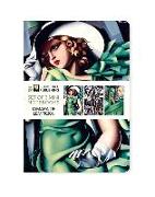 Tamara de Lempicka Set of 3 Mini Notebooks