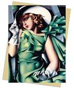 Tamara de Lempicka: Young Lady with Gloves, 1930 Greeting Card: Pack of 6