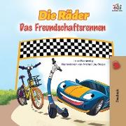 The Wheels - The Friendship Race (German Book for Kids)