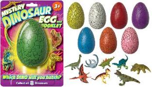 Mystery Dinosaur Egg and Booklet