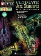 Ultimate Jazz Standards - Jazz Play-Along Vol. 170 Book/Online Audio [With 2 CDs]