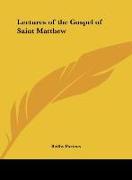 Lectures of the Gospel of Saint Matthew