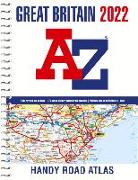 Great Britain A-Z Handy Road Atlas 2022 (A5 Spiral)