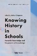 Knowing History in Schools