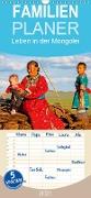 Leben in der Mongolei - Familienplaner hoch (Wandkalender 2021 , 21 cm x 45 cm, hoch)