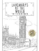 Landmarks Of The World: The Coloring Book: Color In 30 Hand-Drawn Landmarks From All Over The World