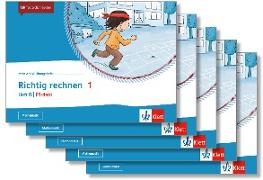 Mein Anoki-Übungsheft. Richtig rechnen 1. Heft B | Fördern. Übungsheft im 5er-Paket Klasse 1