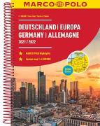 MARCO POLO Reiseatlas 2021/2022 Deutschland 1:300.000