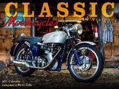 Cal 2021-Classic & Vintage Motorcycles Wall