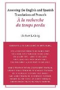 Assessing the English and Spanish Translations of Proust¿s À la recherche du temps perdu