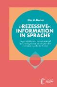 "Rezessive" Information in Sprache