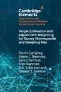 Target Estimation and Adjustment Weighting for Survey Nonresponse and Sampling Bias