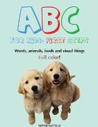 ABC For Kids (Words, animals, foods and visual things)