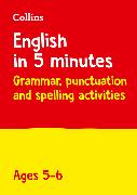 English in 5 Minutes a Day Age 5-6