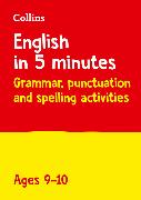 English in 5 Minutes a Day Age 9-10