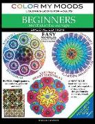 Color My Moods Coloring Books for Adults, Mandalas Day and Night for Beginners / Double Size: *124 Coloring Pages* Special Edition / Easy Mandalas on