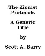 The Zionist Protocols