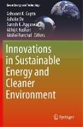 Innovations in Sustainable Energy and Cleaner Environment