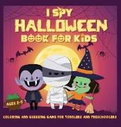 I Spy Halloween Book for Kids Ages 2-5