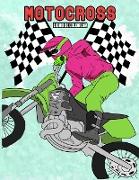 Motocross Libro de Colorear