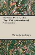 de Natura Deorum, Libri Tres - With Introduction and Commentary