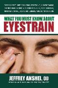 What You Must Know About Eyestrain