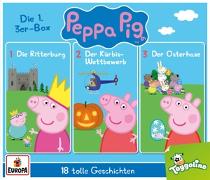 Peppa Pig Hörspiele 01 / 3er Box (Folgen 1, 2, 3)