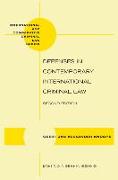 Defenses in Contemporary International Criminal Law: Second Edition