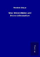 Über Universitäten und Universitätsstudium