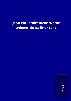 Jean Pauls sämtliche Werke