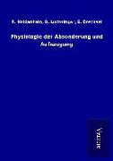 Physiologie der Absonderung und Aufsaugung