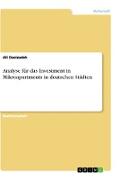 Analyse für das Investment in Mikroapartments in deutschen Städten