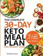 The Complete 30-Day Keto Meal Plan for Weight Loss