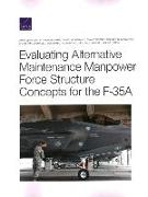 Evaluating Alternative Maintenance Manpower Force Structure Concepts for the F-35a