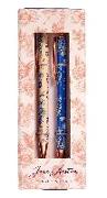 Jane Austen: Floral Pen and Pencil Set (Set of 2)