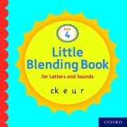 Little Blending Books for Letters and Sounds: Book 4