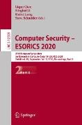 Computer Security ¿ ESORICS 2020