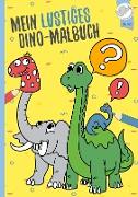 Mein lustiges Dino - Malbuch